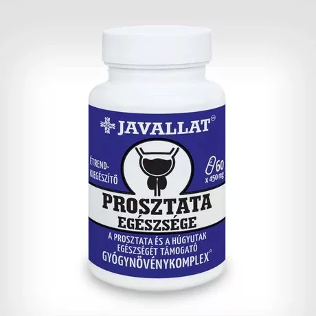 Javallat prosztata egészsége étrend-kiegészítő kapszula 60 db – Húgyhólyag, prosztata
