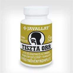Javallat Tiszta Orr Étrend-Kiegészítő Gyógynövénykomplex Kapszula 60Db - 