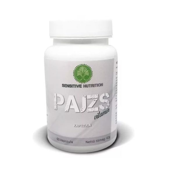 SENSITIVE NUTRITION PAJZS VITAMIN 60DB