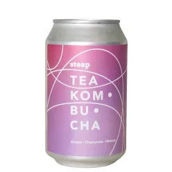 Steap Tea Kombucha Juniper Cham. Hibiscus330ml DRS - 