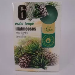 Illatmécses üvegpohárban tulipánmező 1db