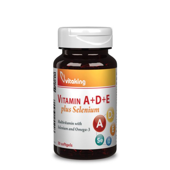 Vitaking A+D+E+Szelén (30) db