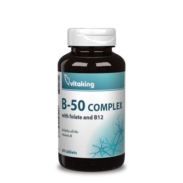 VITAKING B-50 COMPLEX VITAMIN KAPSZ.60 db