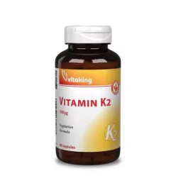 Vitaking k2 vitamin 100mcg kapszula 90 db - 