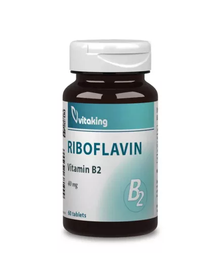 Vitaking B-2 Vitamin Riboflavin 40mg (60) Tabl. - 