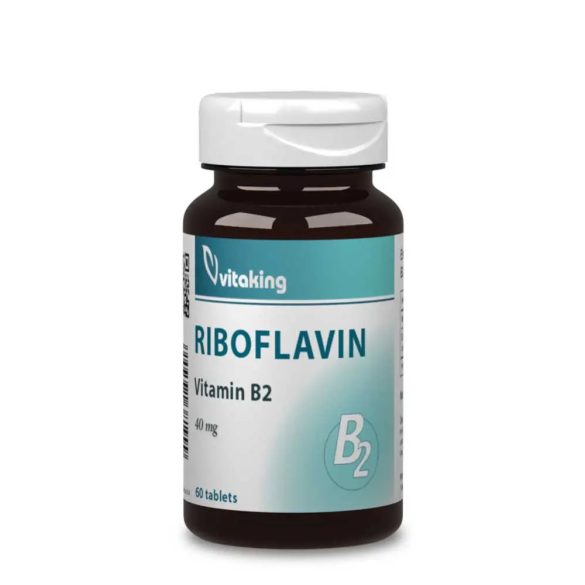 Vitaking B-2 Vitamin Riboflavin 40mg (60) Tabl.