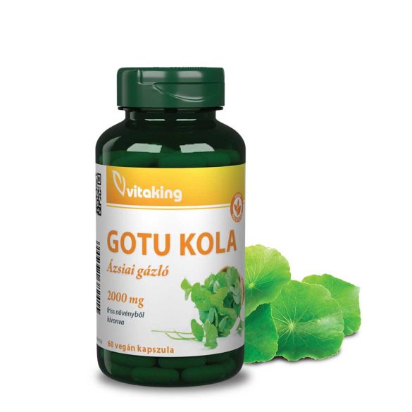 Vitaking Gotu Kola 50:1 kivonat 50mg (60) Caps.