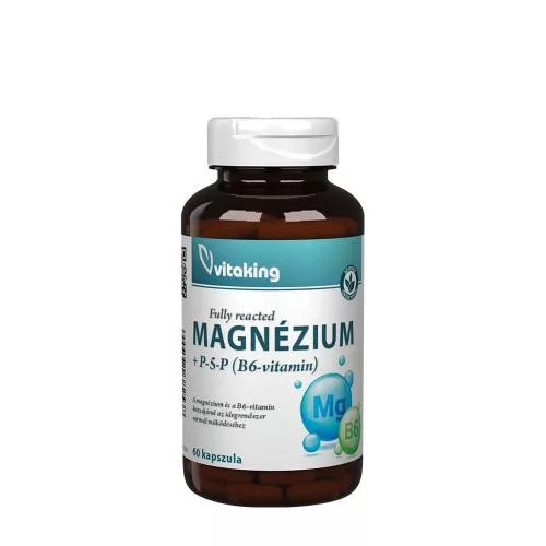 Vitaking Magnézium Biszglicinát+B6 (P5P) 60db - 