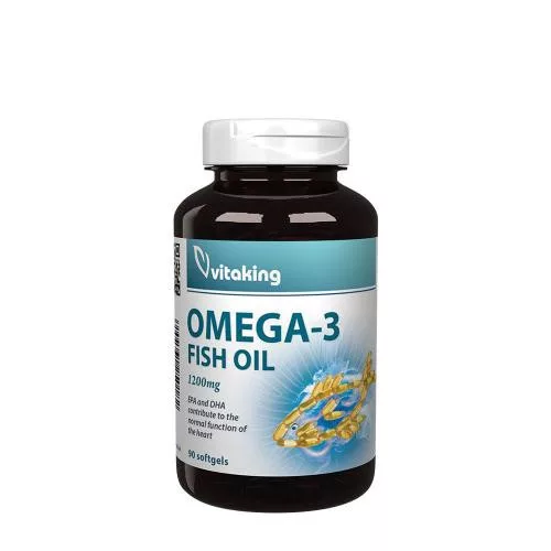 VITAKING OMEGA-3 1200MG KAPSZULA 90DB - Bio és natúr étrendkiegészítők