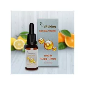 Vitaking k2+d3+k1 vitamin csepp 10 ml - 