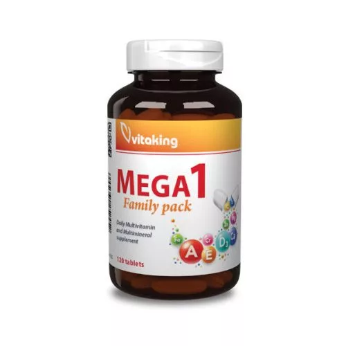 Vitaking Mega1 Family pack multivitamin (120) tabletta