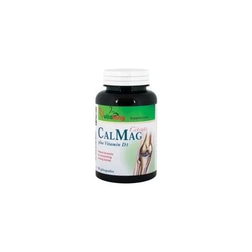 Vitaking CalMag Citrát + D3-vitamin 90 db - 
