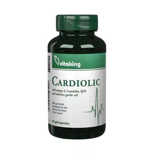 Vitaking Cardiolic Formula Gélkapszula 60db - 