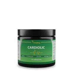   Vitaking Cardiolic (120) gélkapszula Halolaj + Q10 + L-karnitin + Fokhagyma