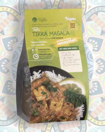 KETTE VEGÁN TIKKA MASALA BASMATI RIZS - Bio és natúr élelmiszerek