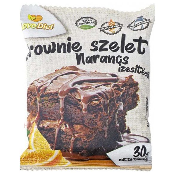 LOVE DIET BROWNIE NARANCS 30G