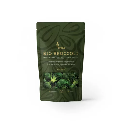Prana Bio Brokkolipor 125 g - Bio és natúr étrendkiegészítők