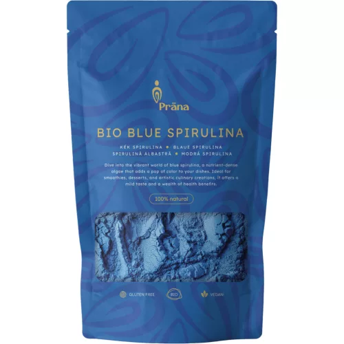 Prana Bio Kék Spirulina por 50 g - Bio és natúr étrendkiegészítők