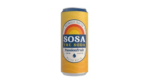 Sosa the Soda Vízi Kefír Pink Guava 330 ml DRS