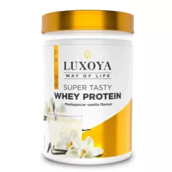 Luxoya Super Tasty Whey Protein 450g PET - Madagaszkári vanília ízű - 