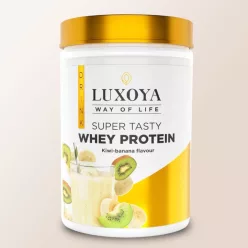 Luxoya Super Tasty Whey Protein 450g PET - Kivi-banán ízű - 