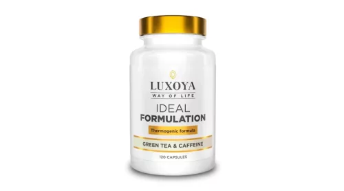 Luxoya Ideal Formulation Green tea & Caffeine - 120 capsules - 