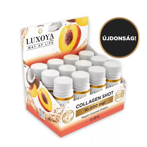 Luxoya SHOT Collagen Peach 12x60ml - 