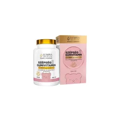 Luxoya Luxoya Szépség gumivitamin - Eper ízű - 60db - 