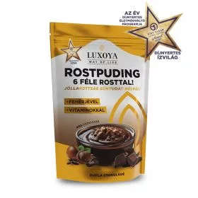 Luxoya Luxoya Fiber Rostpuding - Dupla csokoládé 300g - 