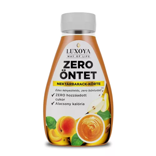Luxoya Zero Öntet - Nektárbarack-körte 240g - 