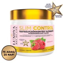 Luxoya Slim Control - Glükomannán por 300g – Málnás - 