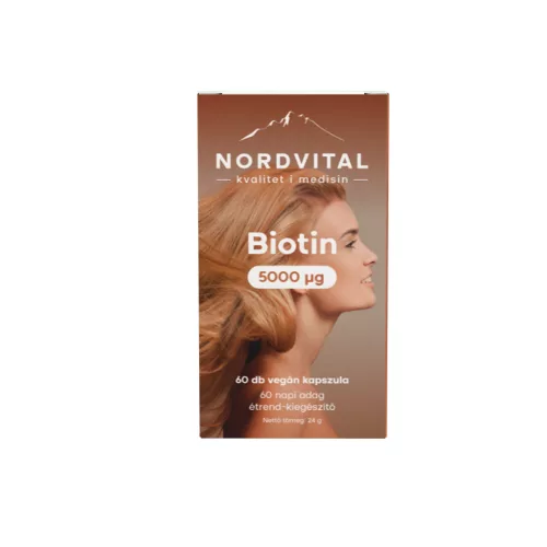 Nordvital Biotin (B7-vitamin) 60 db - 