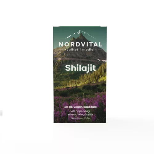 Nordvital shilajit kapszula 60 db - 