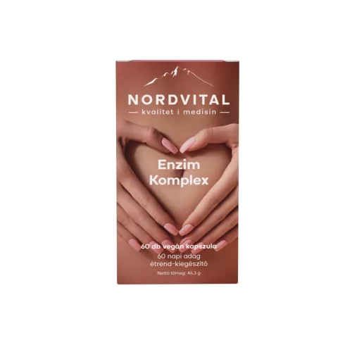Nordvital enzim komplex kapszula 60 db - 