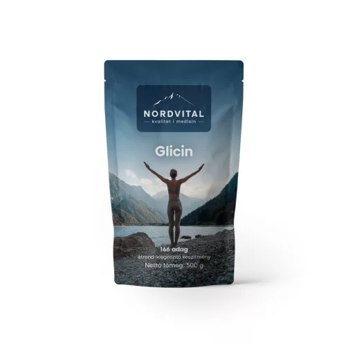 NORDVITAL GLICIN 500G - Bio és natúr étrendkiegészítők