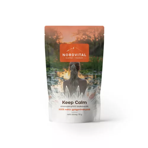 Nordvital keep calm stresszoldó teakeverék 90 g - 
