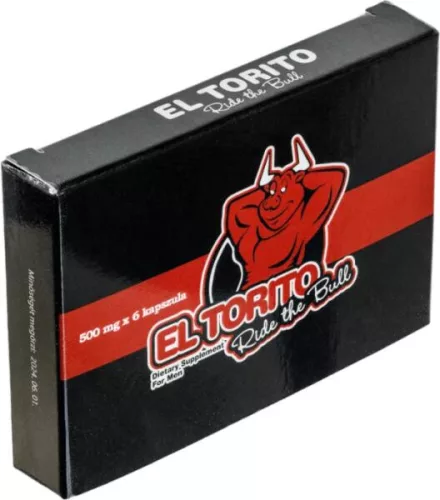 El Torito Férfi erő kapszula 500 mg 6 db - 