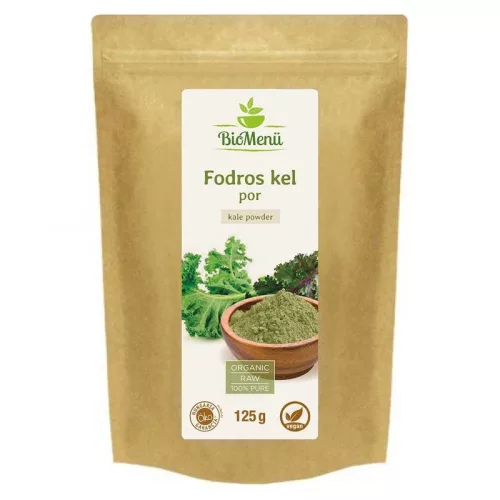 Biomenü Bio Fodros Kel Por 125 g - Bio és natúr élelmiszerek