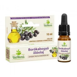 BioMenü BIO BORÓKABOGYÓ illóolaj 10 ml - Aromaterápiához és természetes wellnesshez