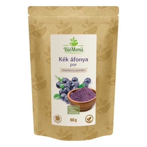 Bio menü bio kékáfonya por 60 g - Bio és natúr élelmiszerek