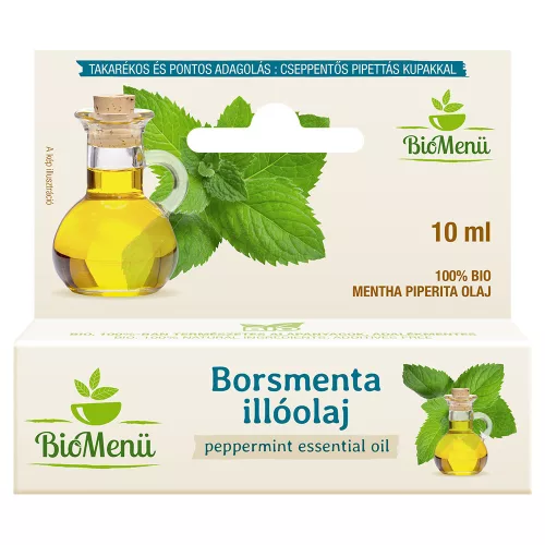 BioMenü BIO BORSMENTA illóolaj 10 ml - Bio és natúr élelmiszerek