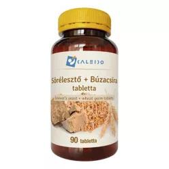Caleido sörélesztő+búzacsíra tabletta 90 db - Bio és natúr étrendkiegészítők