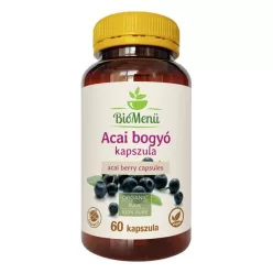 BioMenü BIO ACAI bogyó kapszula 60 db - Bio és natúr étrendkiegészítők