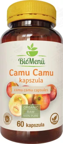 BioMenü BIO CAMU CAMU kapszula 60 db  Új termék - Bio és natúr étrendkiegészítők