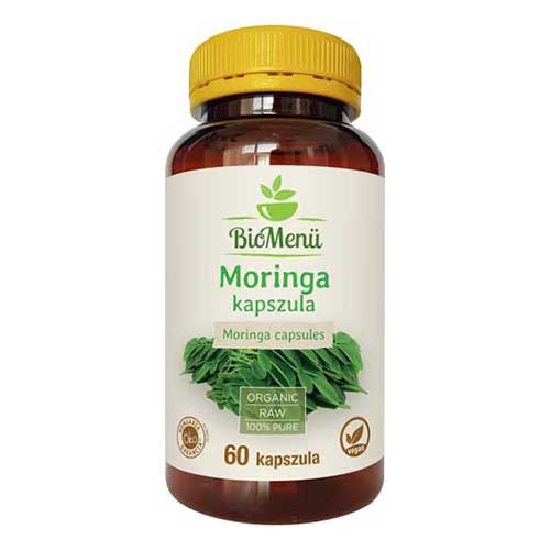 Bio menü bio moringa kapszula 60 db - Bio és natúr étrendkiegészítők