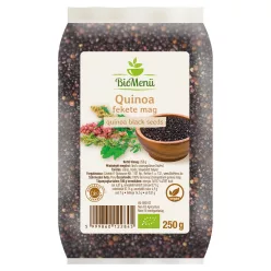 BioMenü BIO QUINOA fekete mag 250 g - Bio és natúr élelmiszerek