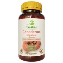 BioMenü BIO GANODERMA kapszula 60 db 440 mg-os kapszula - Bio és natúr étrendkiegészítők