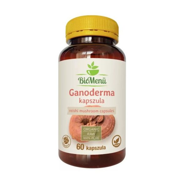 BioMenü BIO GANODERMA kapszula 60 db 440 mg-os kapszula