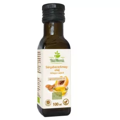 BioMenü BIO SÁRGABARACKMAG-OLAJ 100 ml  Új termék, július közepétől raktáron - Bio és natúr élelmiszerek