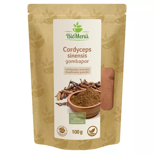 BioMenü BIO CORDYCEPS sinensis gombapor 100 g - Bio és natúr étrendkiegészítők